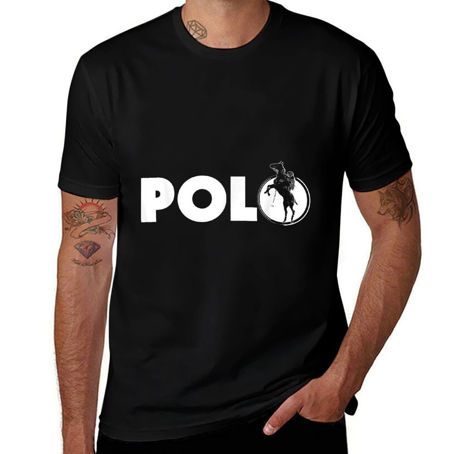 Sports Polo  Oversized Silhouette T-Shirt