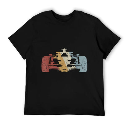 Racing Car Retro Style Vintage Relaxed-fit T-Shirt
