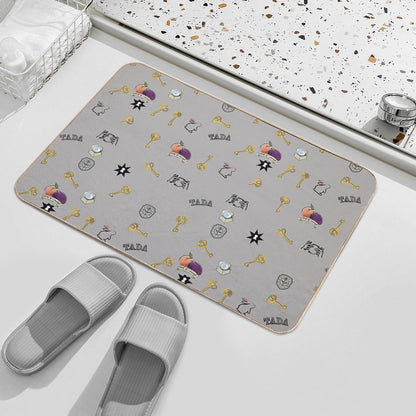 The Magicians Patern  Absorbent Bath Mat