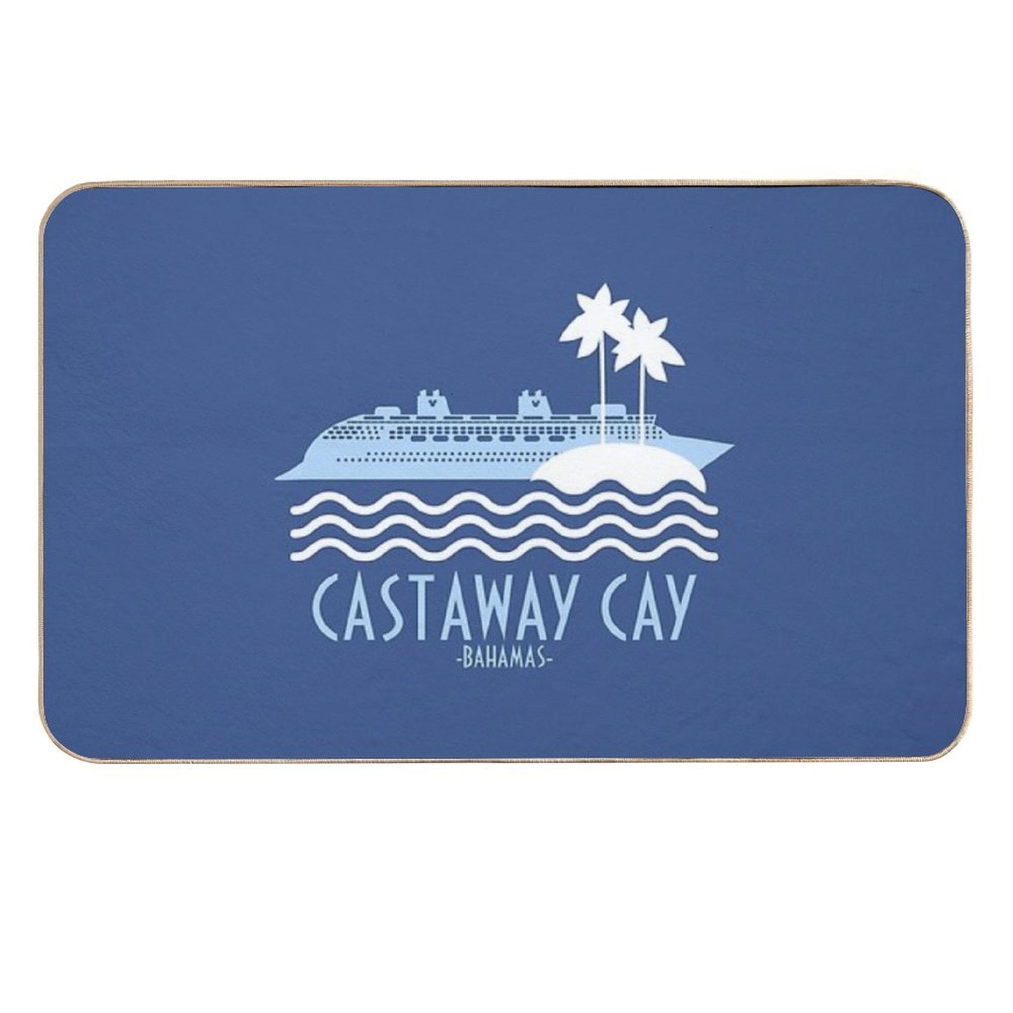 Castaway Cay  Odorless Bath Mat