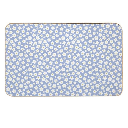 Cute Spring Summer Flowers  Rapid-Drying Bath Mat