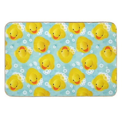 Rubber Ducks Bath Pattern  Dirt-Trapping Bath Mat