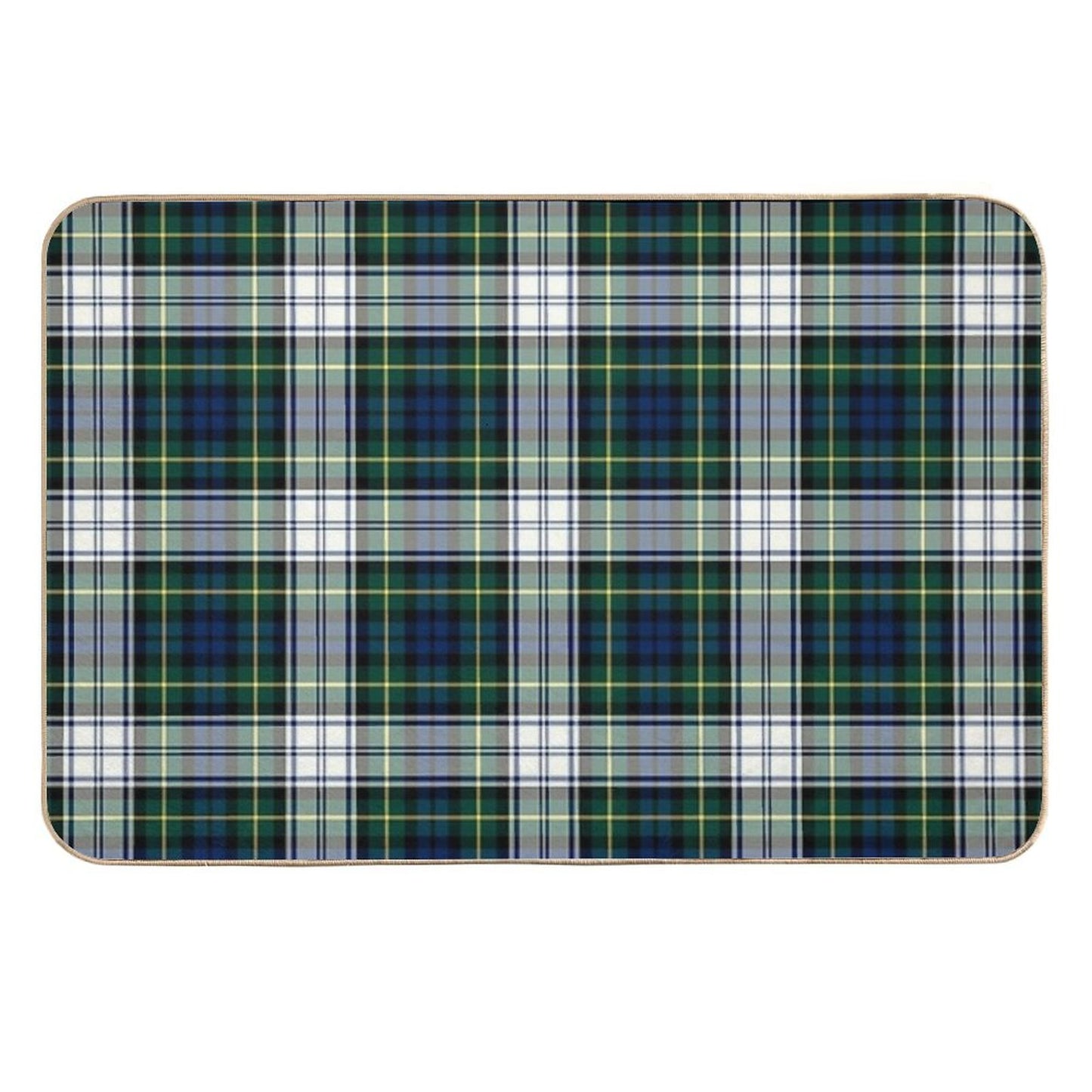Clan Gordon Dress Tartan  Absorbent Bath Mat