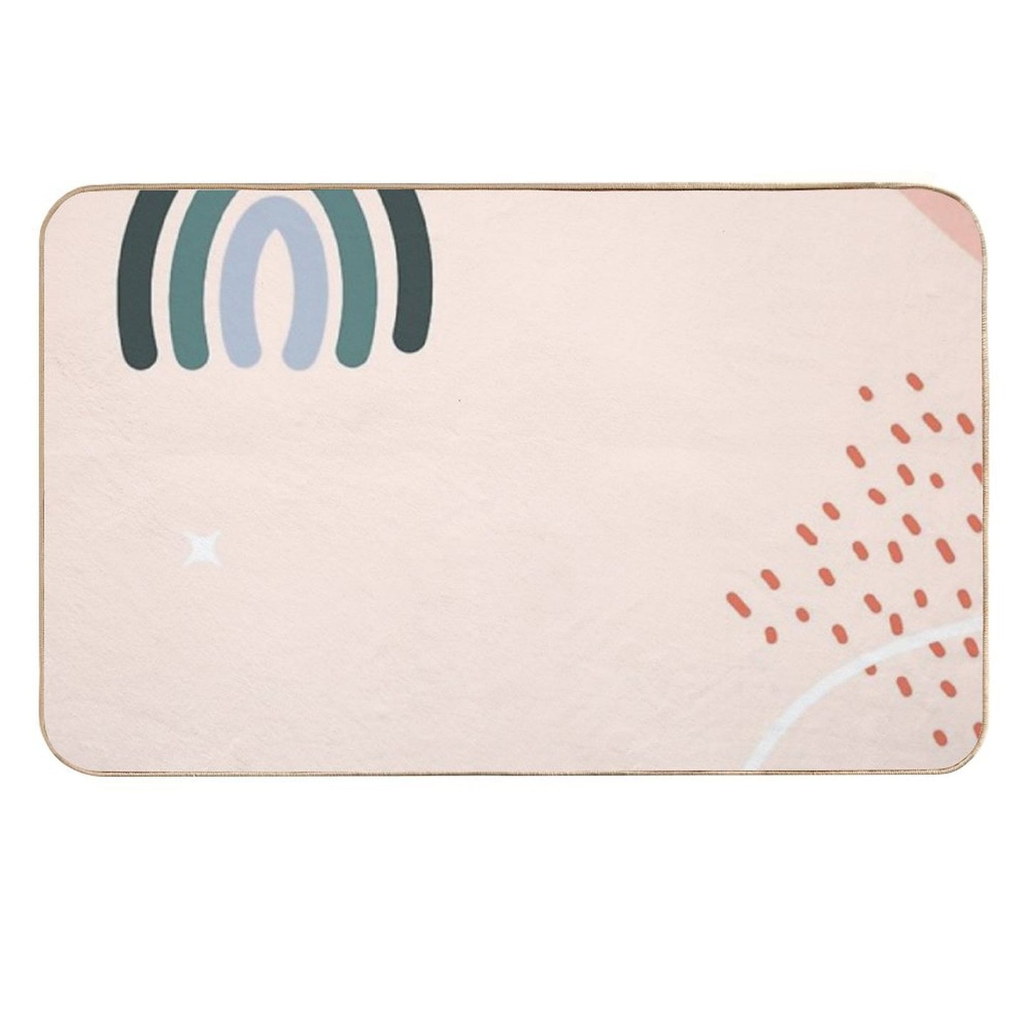 AbstractRETRO  Easy To Clean Bath Mat