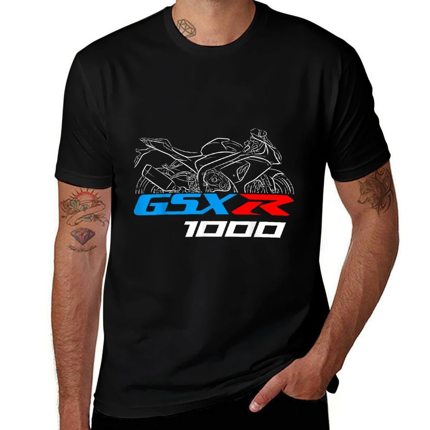 GSX-R 1000 2009-2016 for Sportbike Riders, Motorcycle  Polyester Blend T-Shirt