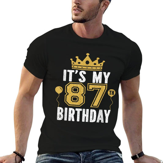 It's My 87th Birthday Gift For 87 Years Old Man And Woman  Classic T-Shirt