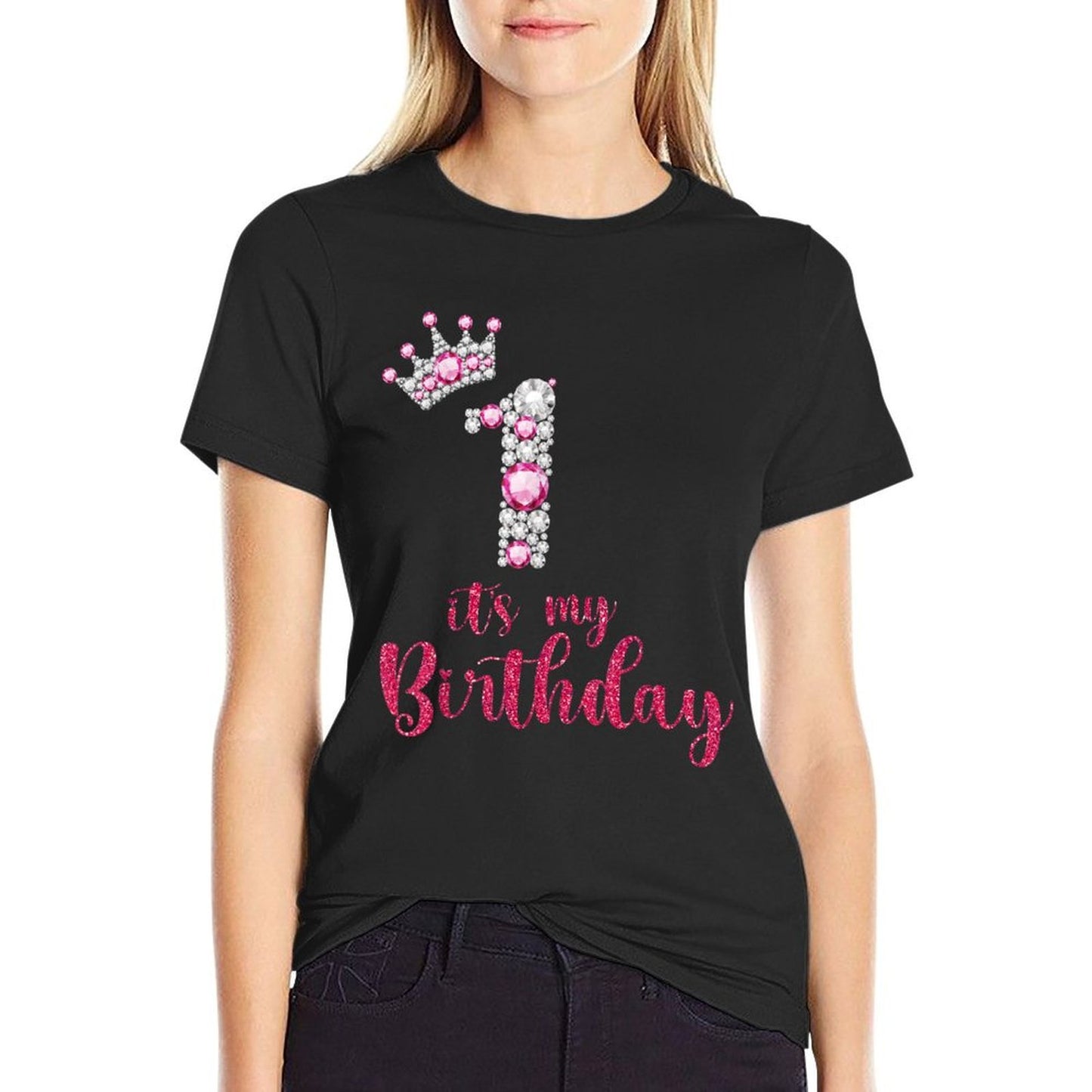1 It's My Birthday 1st Birthday 1 Year Old Bday  Breathable T-Shirt