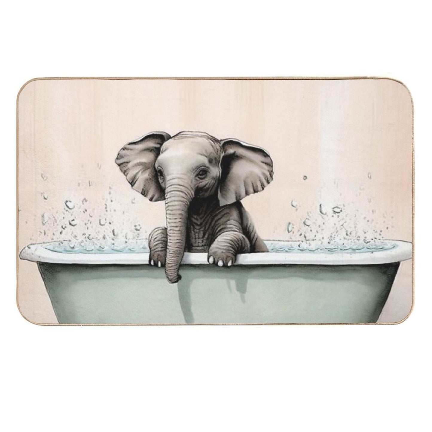 Bathtime XVII  Toxin-Free Bath Mat