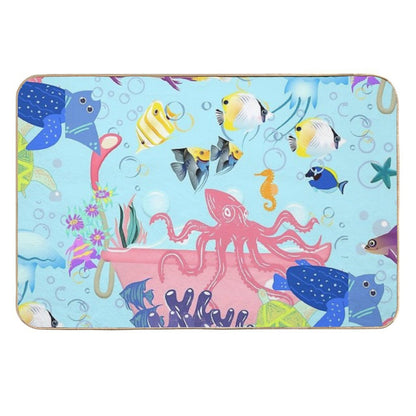 Salt Water Bath Time  High-Traffic Bath Mat