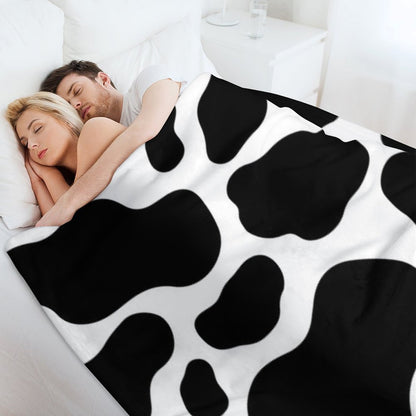 Cow Animal Print Cowboy And Country Ranch Farm Style Durable Throw Blanket