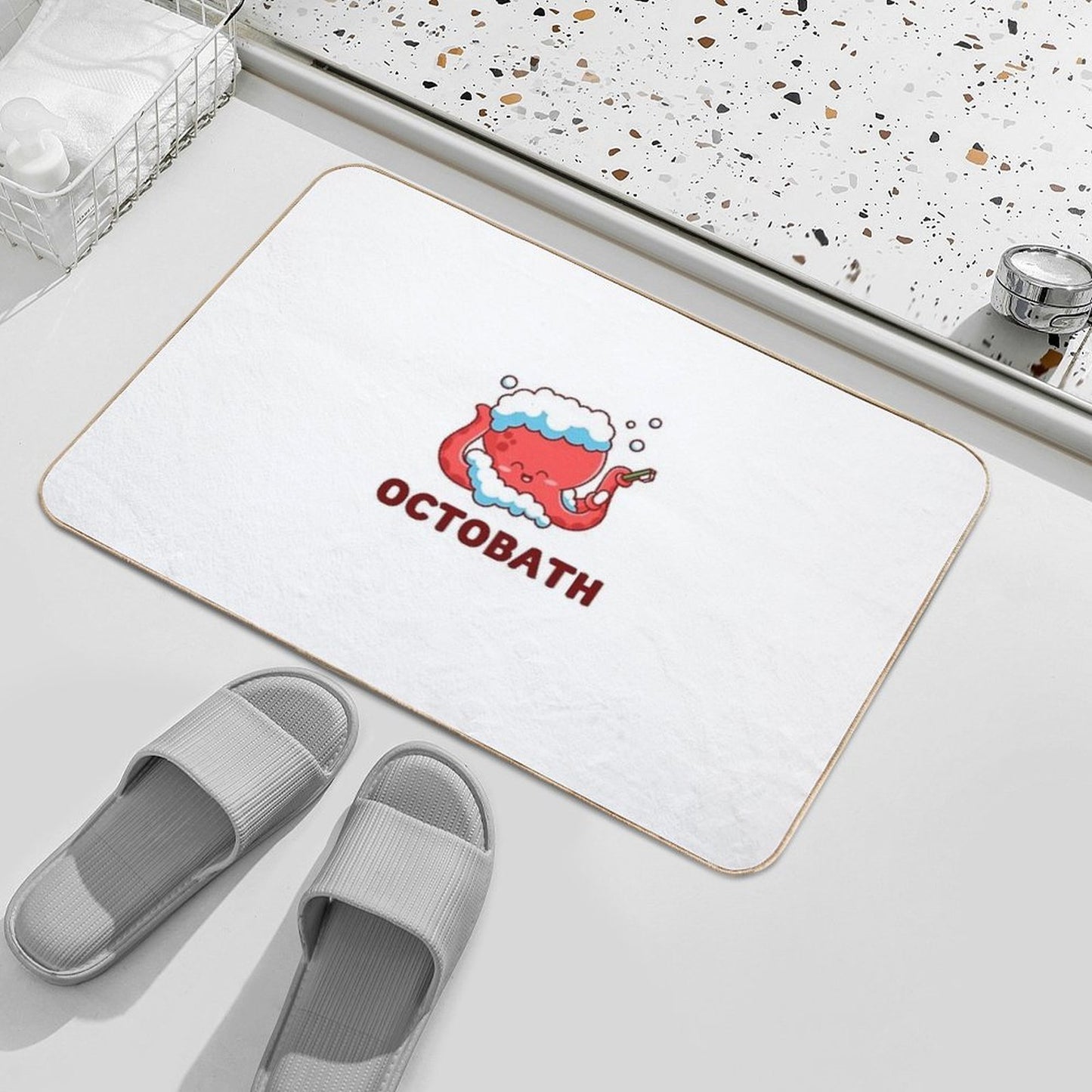 Octopus Octobath  Odorless Bath Mat