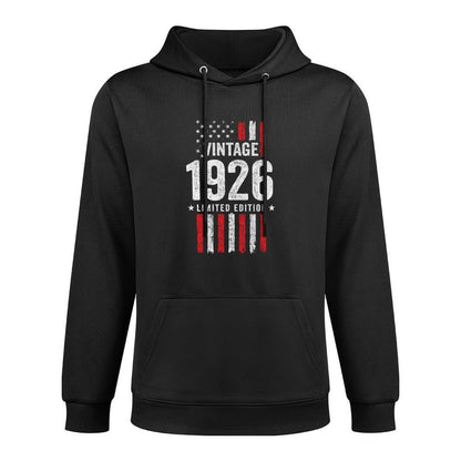 Limited Edition Vintage 1926 - Born in 1926 - 1926 Birthday Durable Construction Hoodie