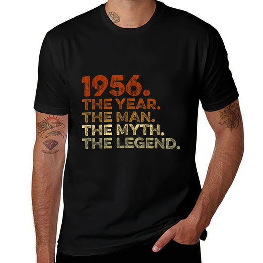 Special Birthday Gift Vintage 1956. Year Man Myth Legend Comfortable T-Shirt