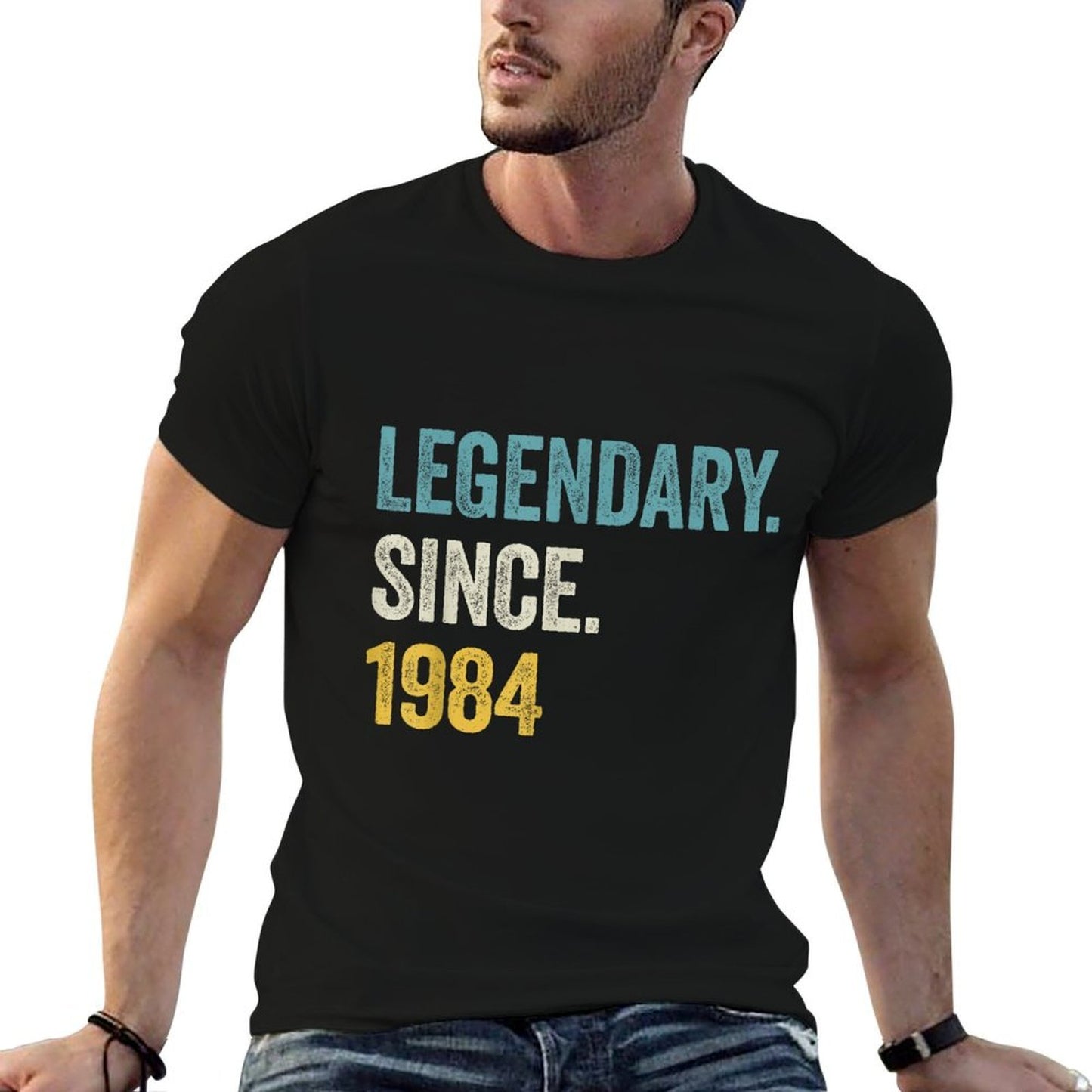 40 Years Old Legendary Since 1984 40th Birthday  Odor-resistant T-Shirt