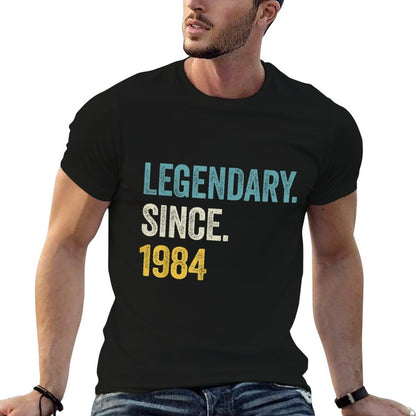 40 Years Old Legendary Since 1984 40th Birthday  Odor-resistant T-Shirt