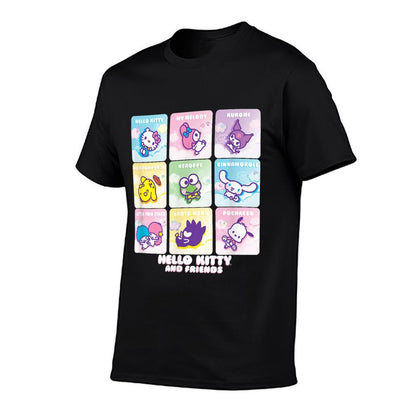 Hello Kitty And Friends Square Icons Comfortable T-Shirt