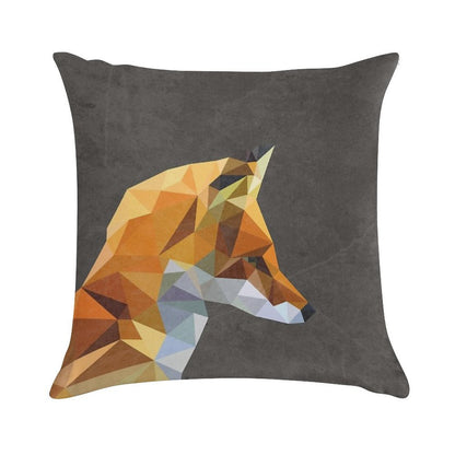 LP Fox Soft Home Decor Throw Pillow