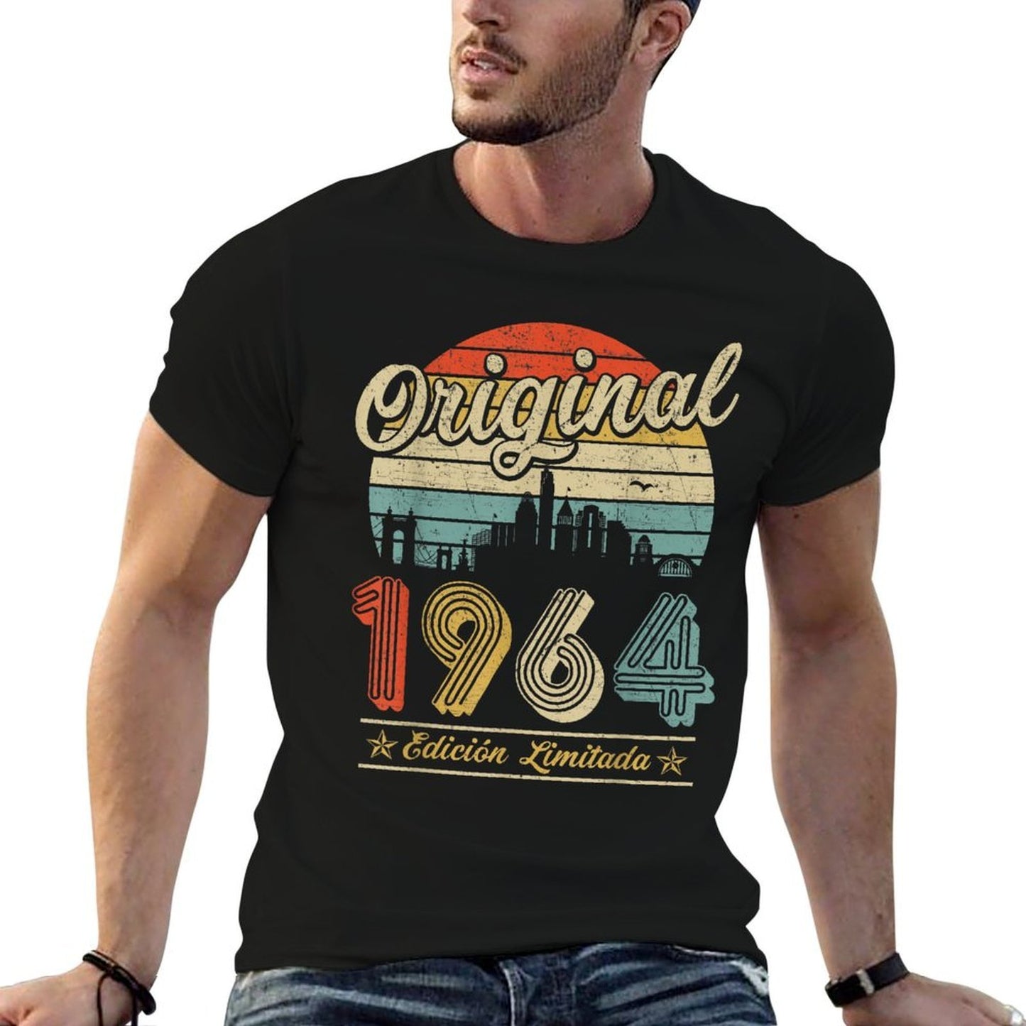 Original 1964 Vintage Retro Spanish 60th Birthday  Tagless Design T-Shirt