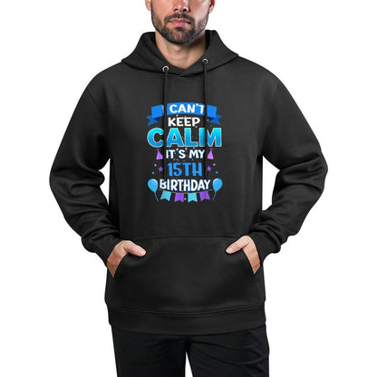 Awesome 15th Birthday For 15 Years Old Boy Girl Age 15 Casual Wear Hoodie