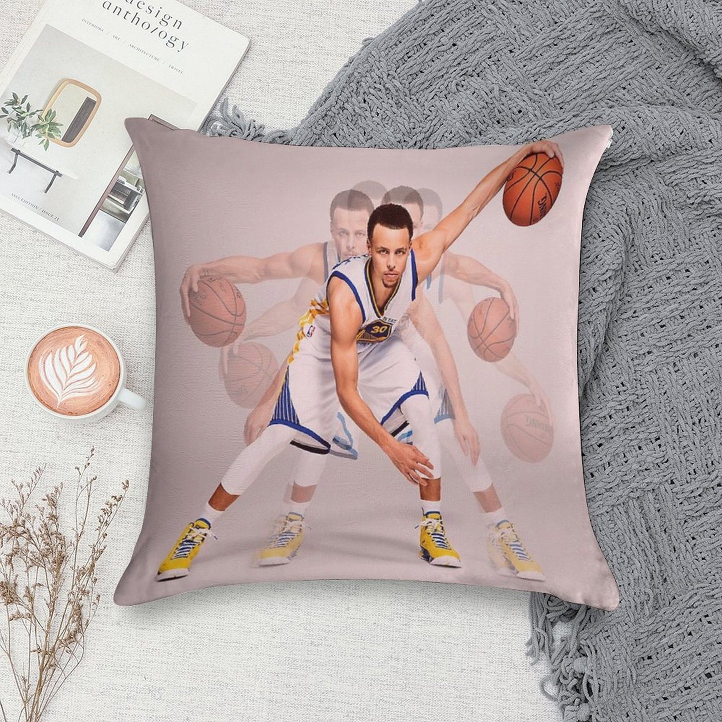 Stephen Curry Soft Style Accent Throw Pillow
