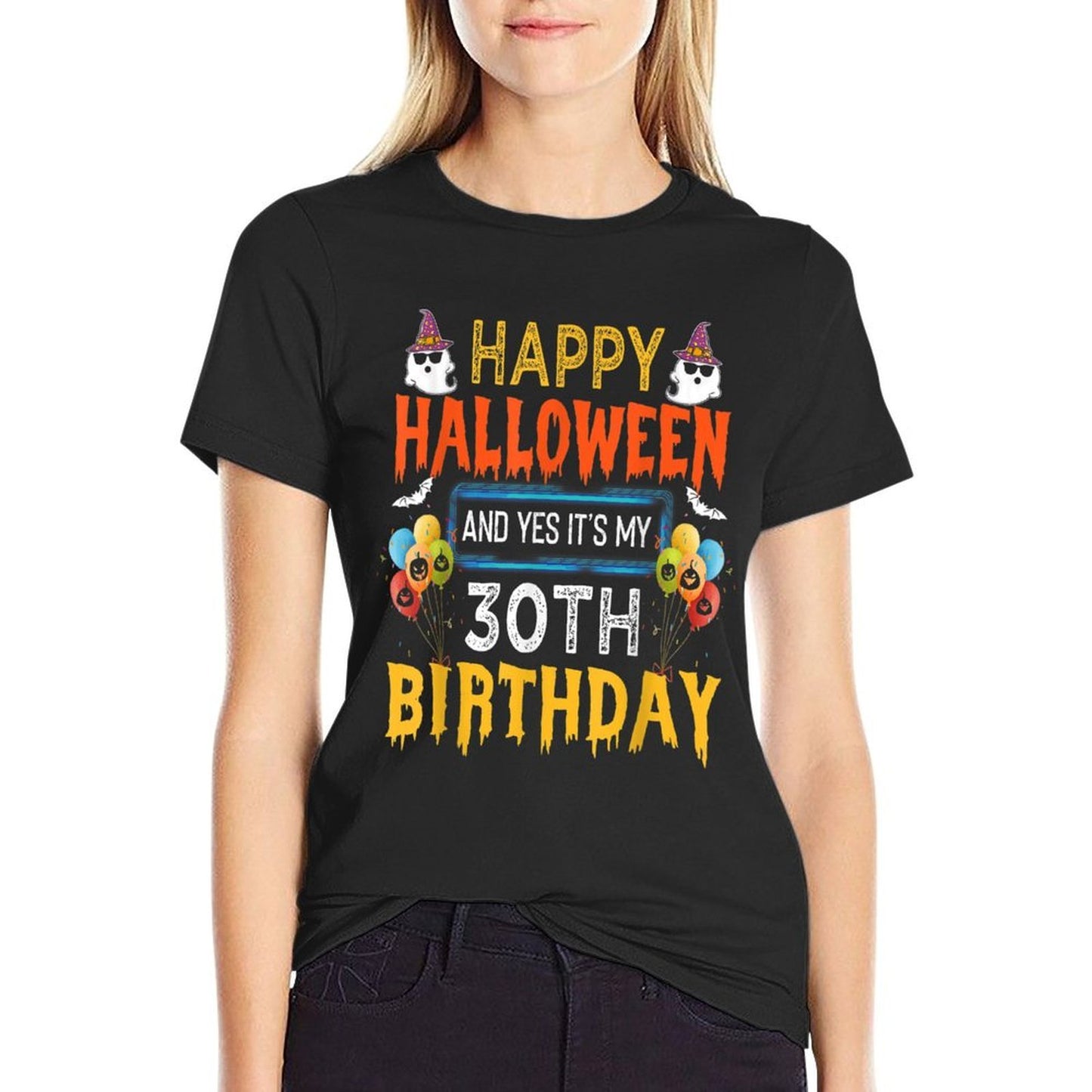 Happy Halloween And Yes It's My 30th Birthday October 1991  Rolled Sleeves T-Shirt