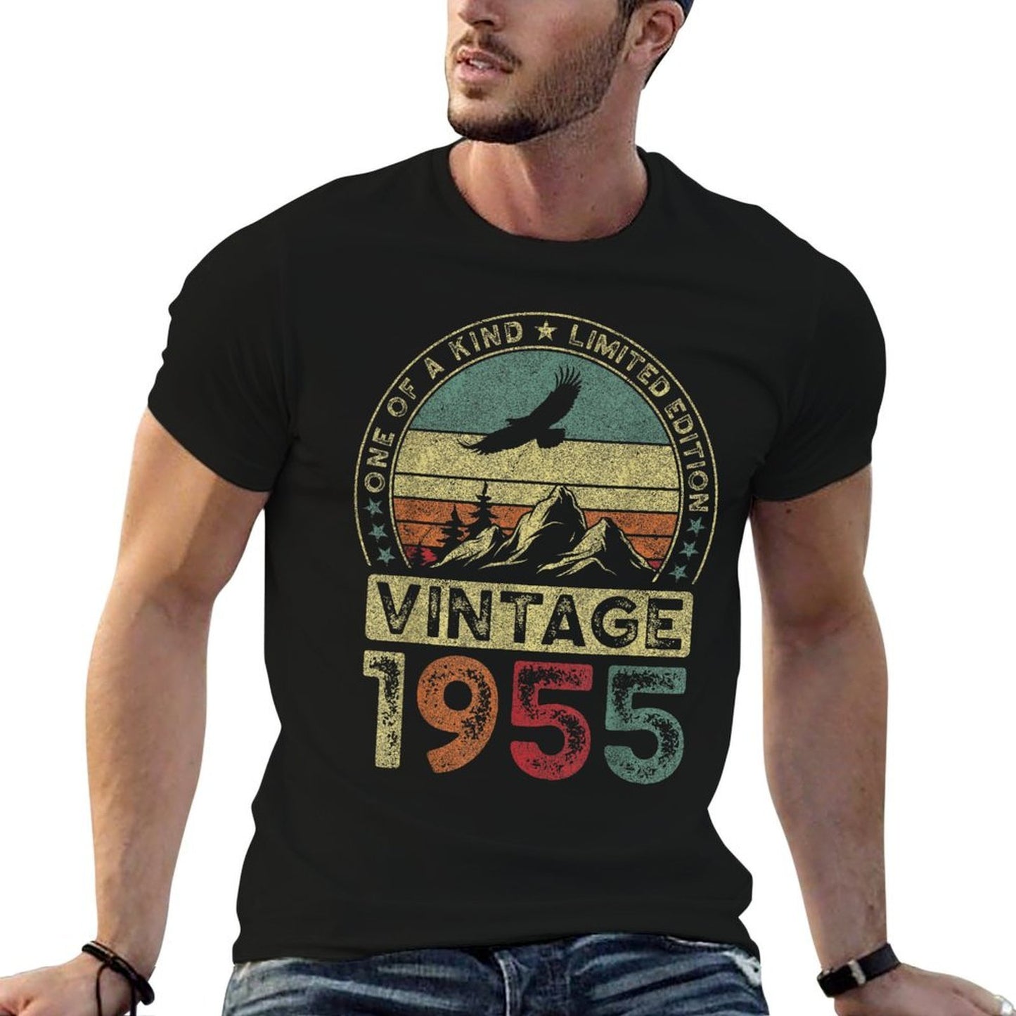 Vintage 1955, Limited Edition, 70th Birthday, 70 Years Old  Vintage-inspired T-Shirt