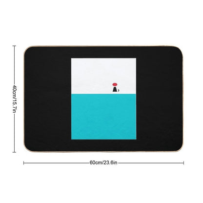 IncrediBoy Graphic .  Eco-Friendly Bath Mat