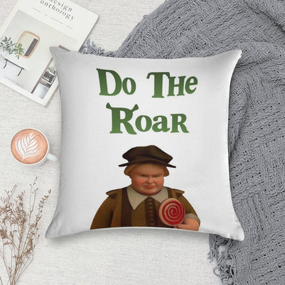 Do The Roar Soft Warmth Comfort Throw Pillow