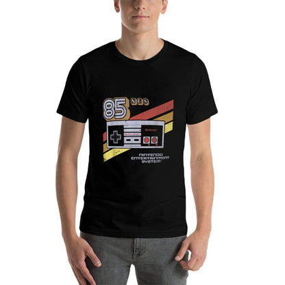 Nintendo NES Controller Retro Stripe 85  Lightweight T-Shirt