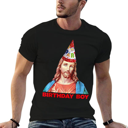 Popfunk Unisex-Family Funny Christmas Jesus Birthday Boy  Quick-drying T-Shirt