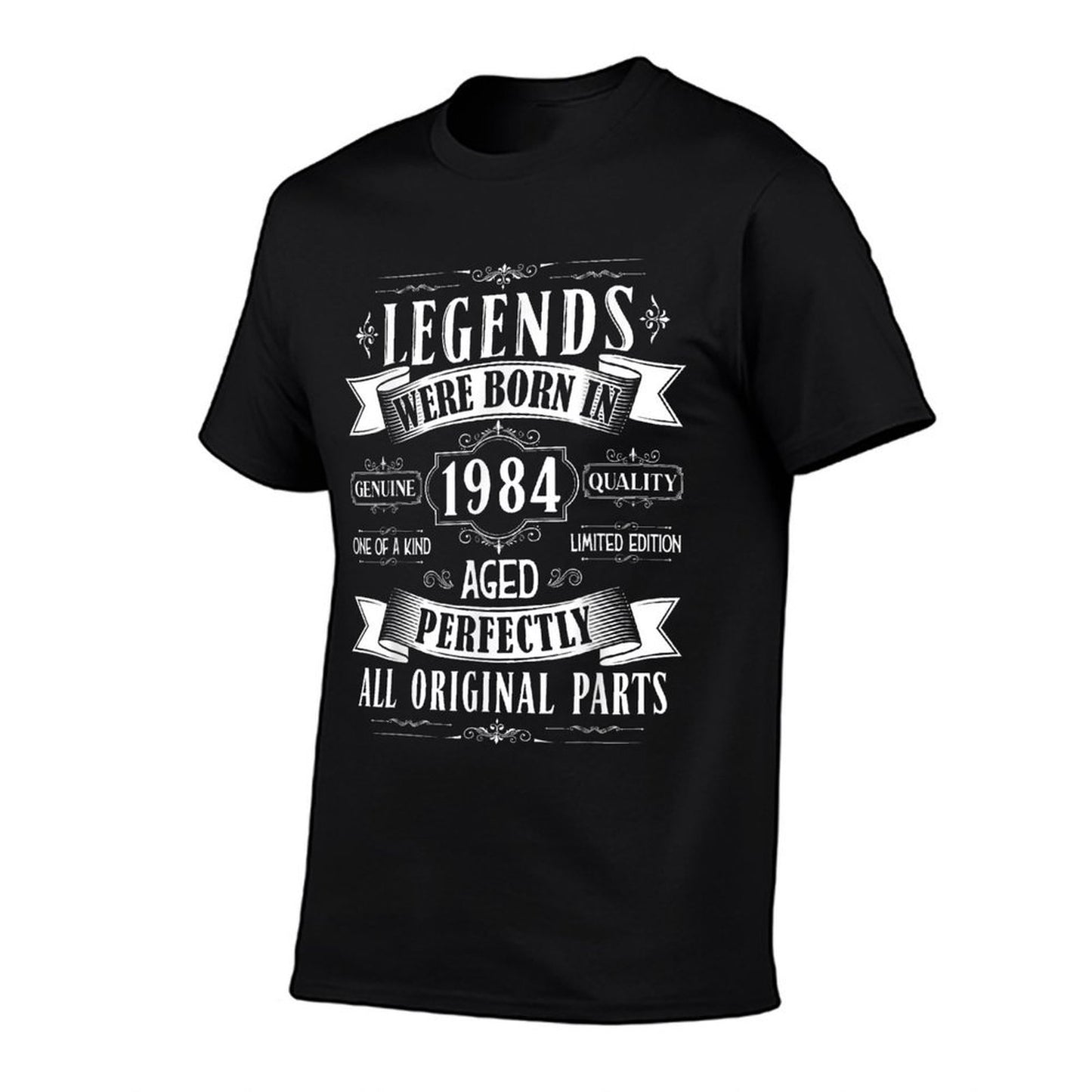 Legends Born In 1984 41st Birthday 41 Years Old Bday Men  Wrinkle-resistant T-Shirt