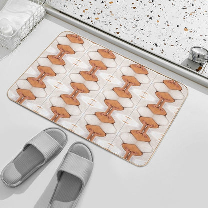 FUNNY AND EFFECTIVE LICENCED MASSAGE THERAPIST.  Absorbent Bath Mat