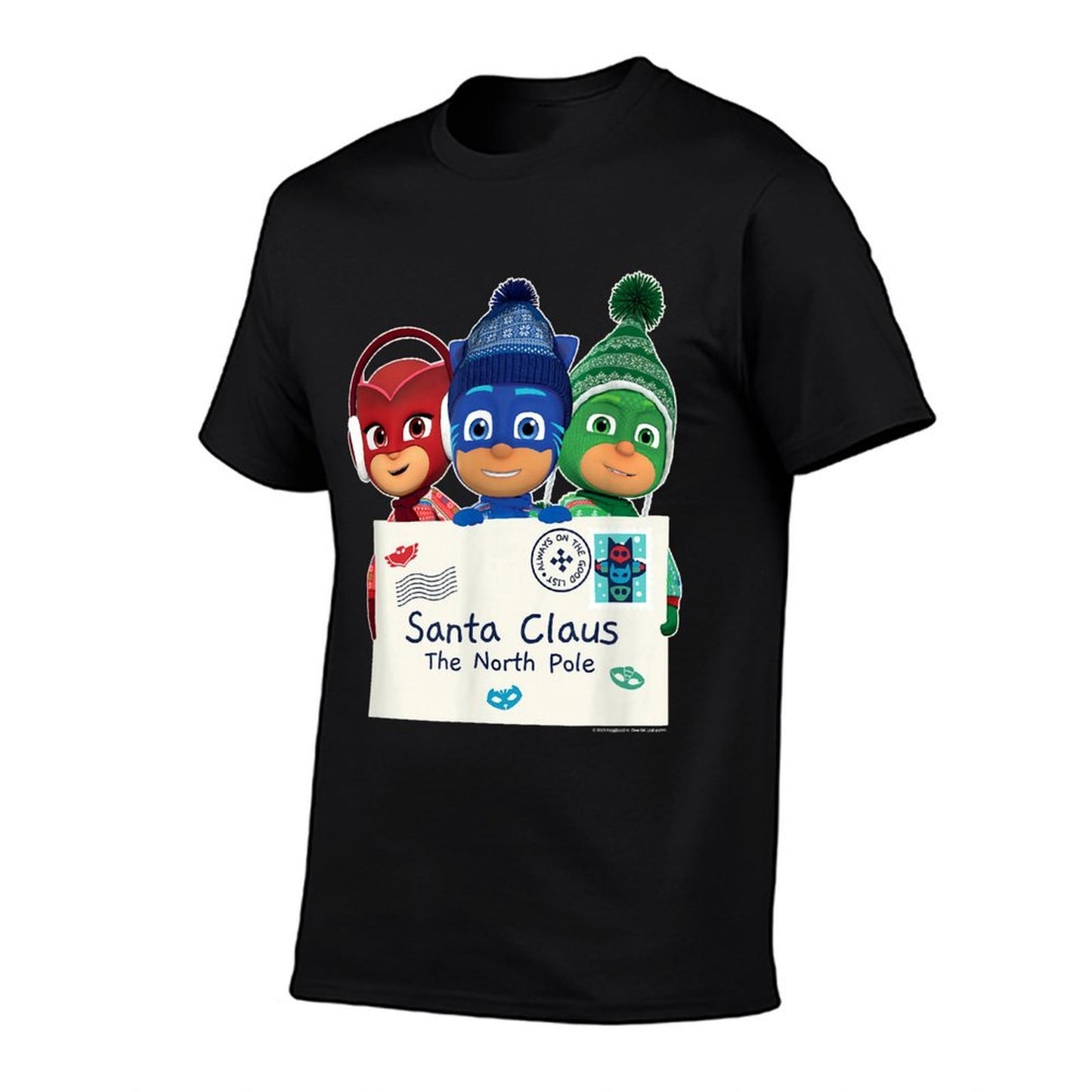 PJ Masks Christmas Letter To Santa Claus Holiday Hero Crew  Classic T-Shirt