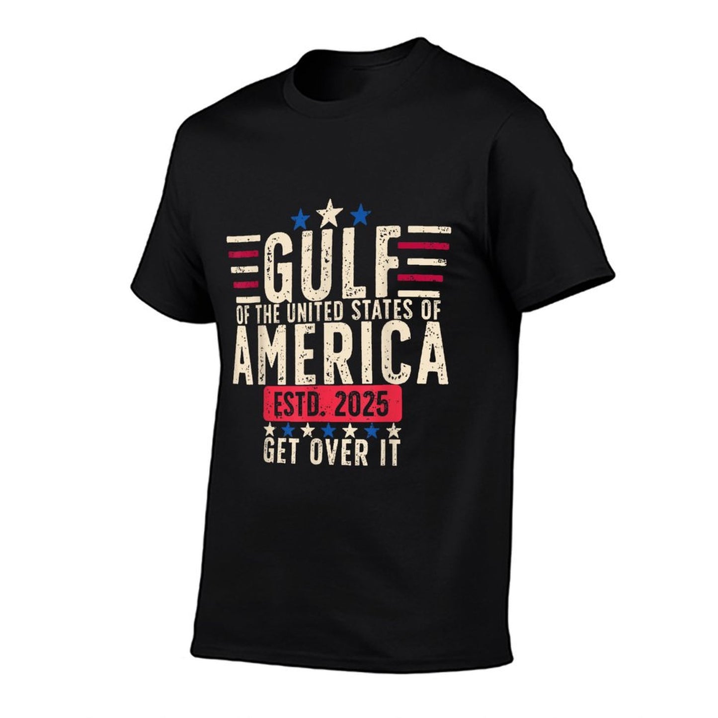 Gulf of US America 2025 Patriotic Vintage-inspired T-Shirt