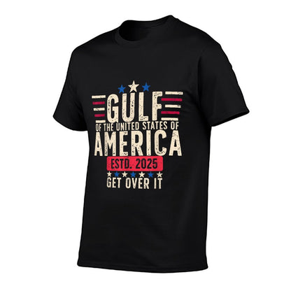 Gulf of US America 2025 Patriotic Vintage-inspired T-Shirt