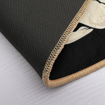 English Bulldog  Repositionable Bath Mat