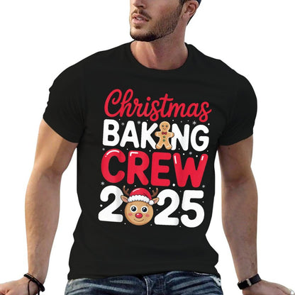 Christmas Baking Crew 2025 for Family Bakers Holiday Fun  Soft T-Shirt