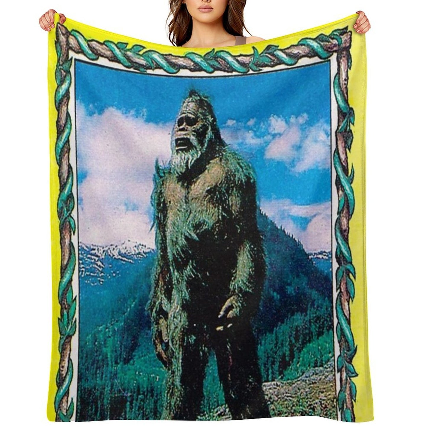 Call of The Wild - Harry And The Hendersons Easy Care Throw Blanket