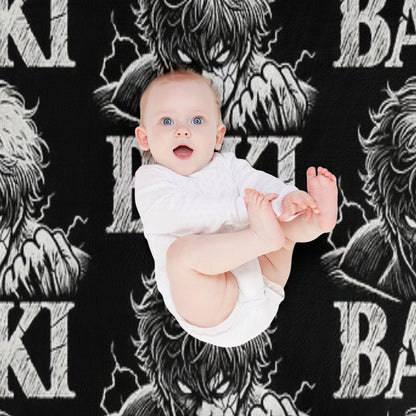 Baki Hanma Versatility Throw Blanket