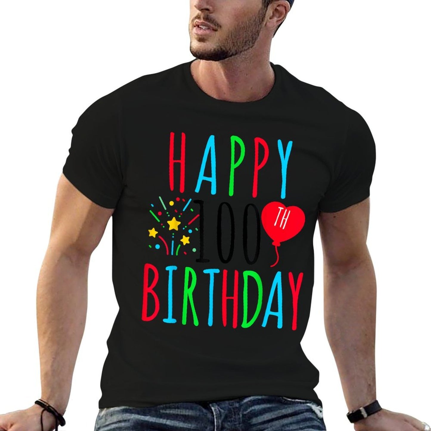 Birthday 100 Years Old 100th Birthday  Relaxed-fit T-Shirt