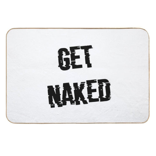 Get Naked  Easy To Clean Bath Mat