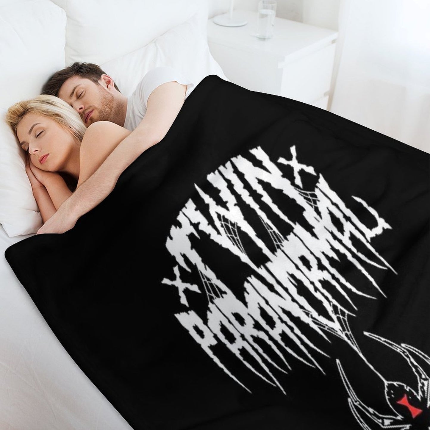 Twin Paranormal Merch Tp Webbed Widow Sustainable Throw Blanket