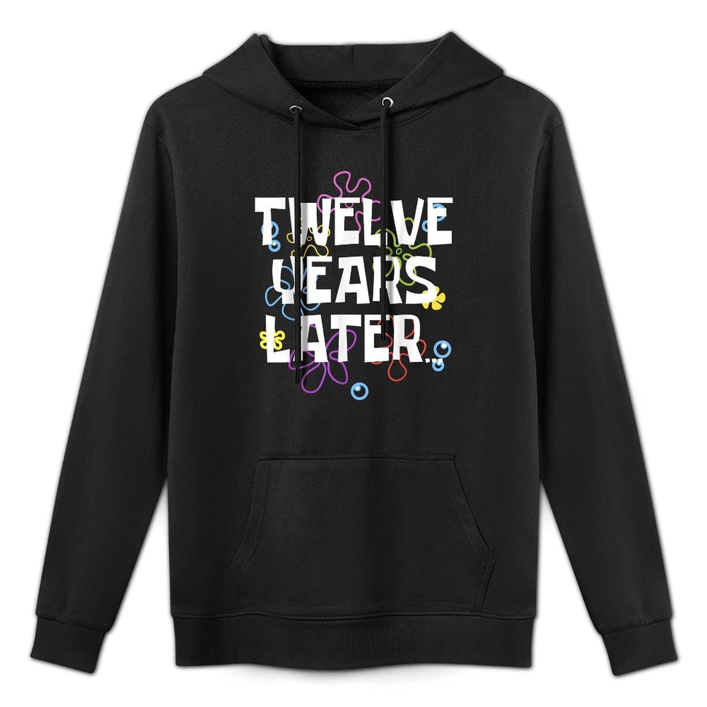 TWELVE YEARS LATER 12th 12 Year Old Birthday Gifts Girl Boys Customizable Surface Hoodie