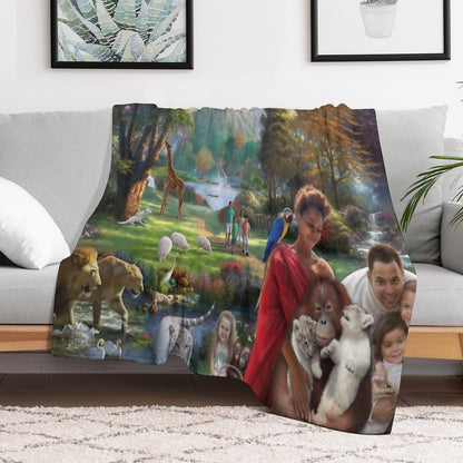 Paradise Park Sustainable Throw Blanket
