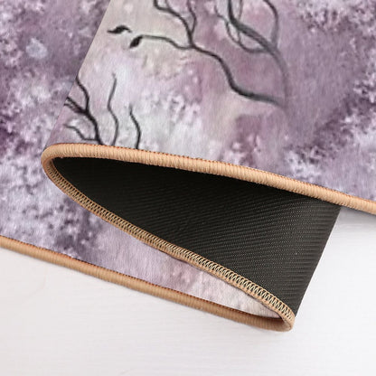 The Lookout Watercolor Fairy Illustration by Molly Harrison  Dirt-Trapping Bath Mat