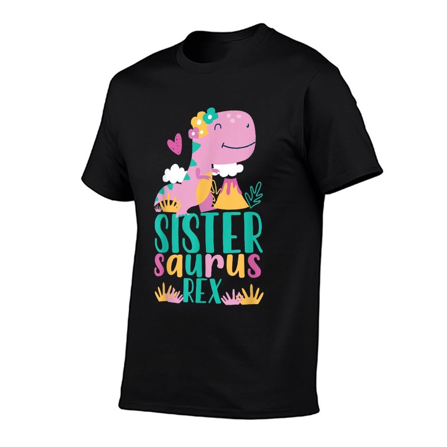 Sister Saurus Rex Dinosaur Dino Design for Kids  Vintage-inspired T-Shirt