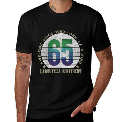 65 Year Old Gifts Vintage 1960 Limited Edition 65th Birthday  Polyester Blend T-Shirt