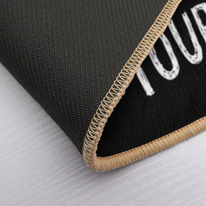 Hope Your Day Is As Good As Your Butt  Black  Non-Slip Bath Mat