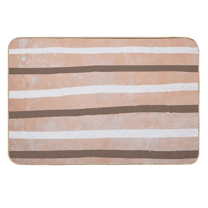 Rustic Brick Strips  Anti-Trip Bath Mat