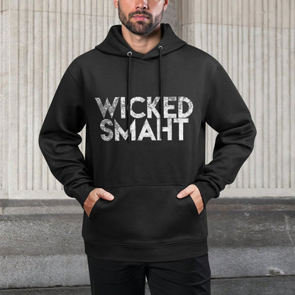 Wicked Smaht Tshirt Layering Staple Hoodie